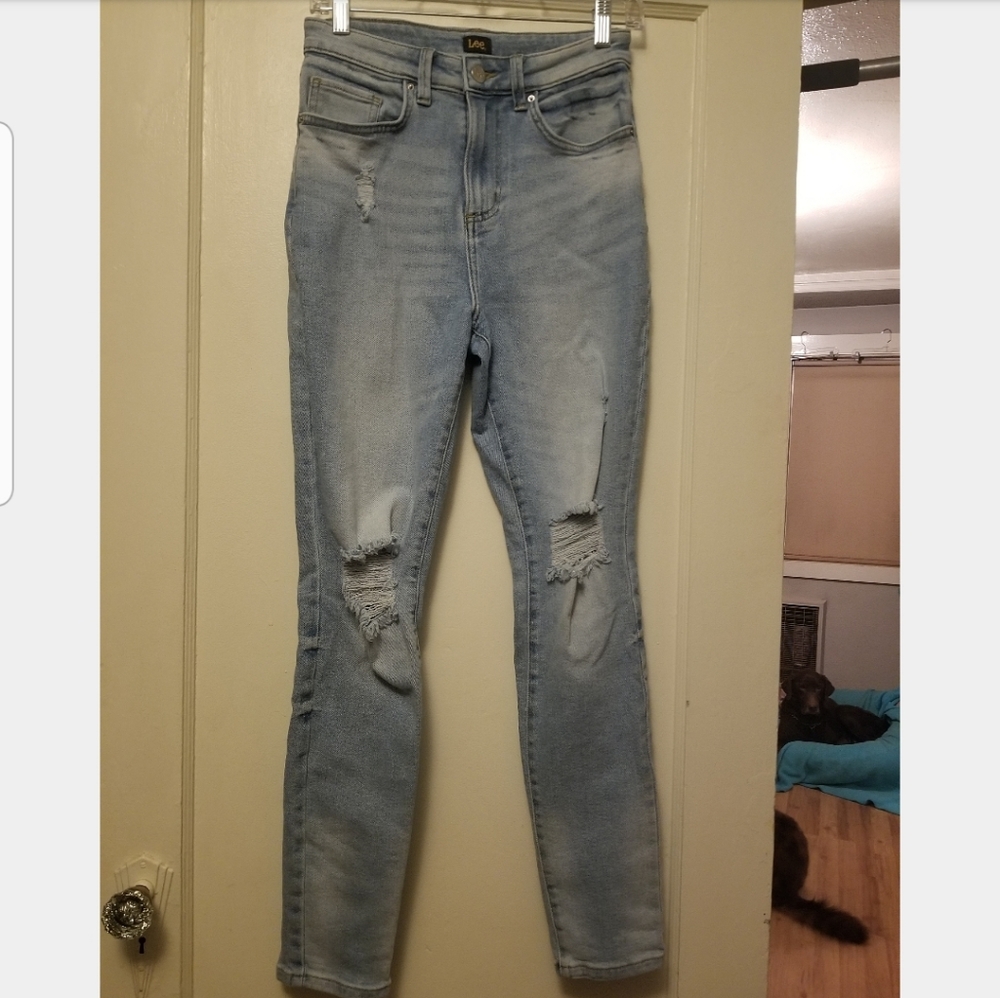 Lee High Waisted Jean's